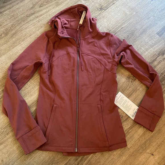 NWT Lululemon Hooded Define Jacket Smokey Red - Picture 3 of 8